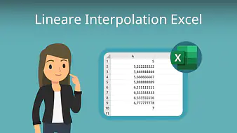 Lineare Interpolation Excel