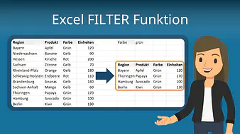 Excel FILTER Funktion