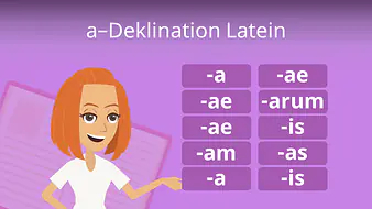 a-Deklination Latein