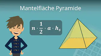 Mantelfläche Pyramide