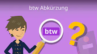 btw Abkürzung