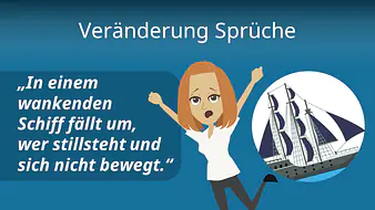 Veränderung Sprüche