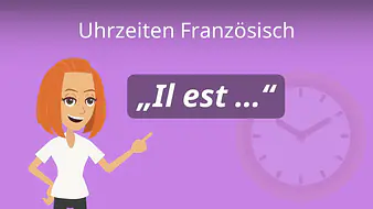Uhrzeiten Französisch