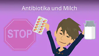 Antibiotika und Milch