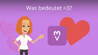 Was bedeutet <3 ?