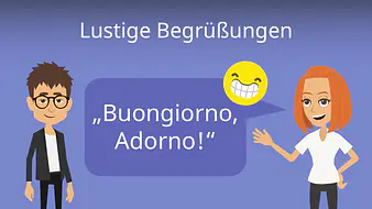 Lustige Begrüßungen