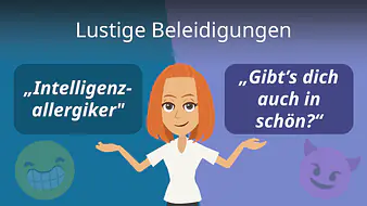 Lustige Beleidigungen