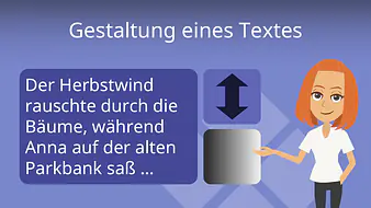 Gestaltung eines Textes