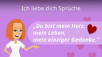 Ich liebe dich Sprüche