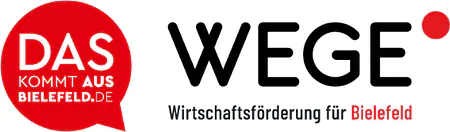 Logo von WEGE Wirtschaftsentwicklungsgesellschaft Bielefeld mbH