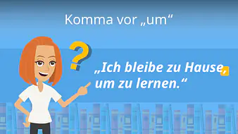 Komma vor "um"