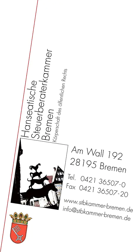Logo von Hanseatische Steuerberaterkammer Bremen