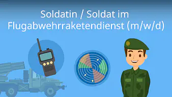 Soldatin/Soldat im Flugabwehrraketendienst