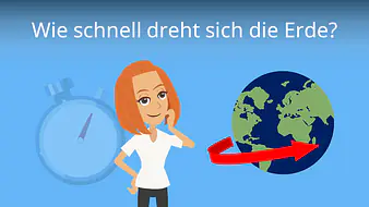 Wie schnell dreht sich die Erde?