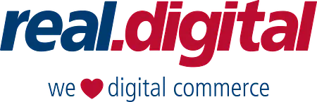 Logo von real,- Digital Payment & Technology Services GmbH