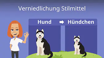 Verniedlichung Stilmittel (Diminutiv)