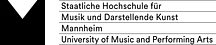 Logo von Hochschule für Musik und Darstellende Kunst Mannheim