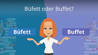 Büfett oder Buffet?