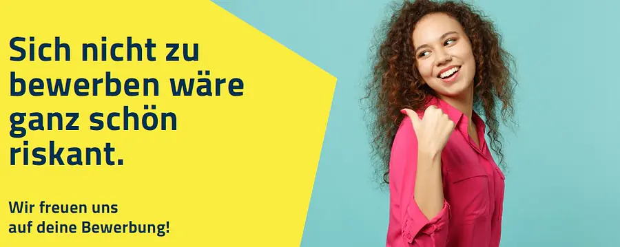 Sich nicht zu bewerben wäre ganz schön riskant