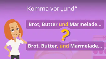 Komma vor "und"
