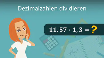 Dezimalzahlen dividieren