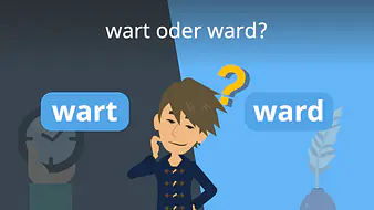 wart oder ward?
