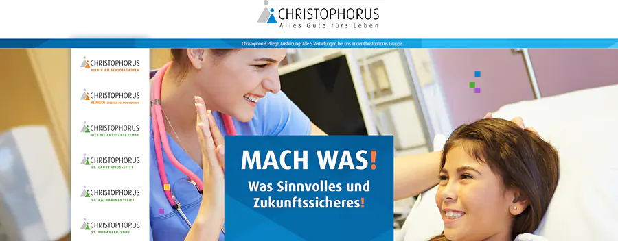 Banner Stellenanzeige Pflegeausbildung