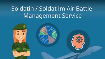 Soldatin/Soldat im Air Battle Management Service