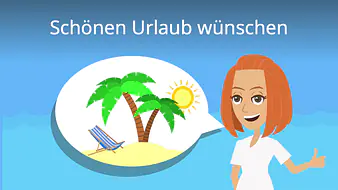 Schönen Urlaub wünschen