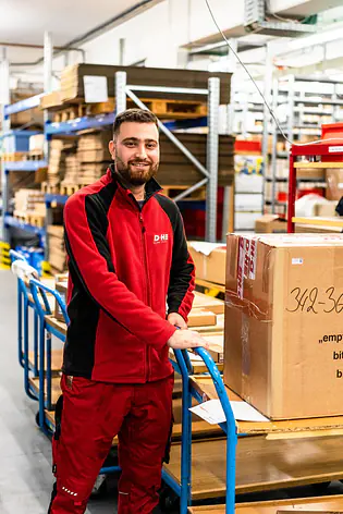 Lagerlogistik Azubi frontal