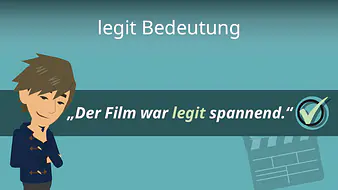 legit Bedeutung