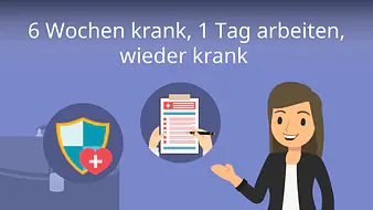 6 Wochen krank, 1 Tag arbeiten, wieder krank