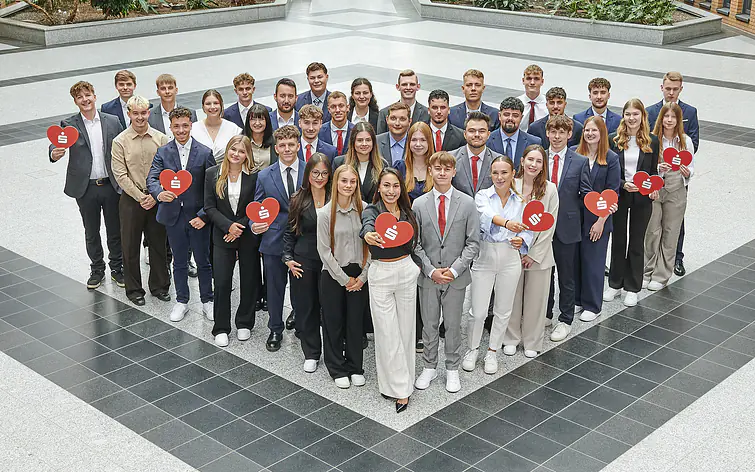 Gruppenbild Herz Sparkasse HGP