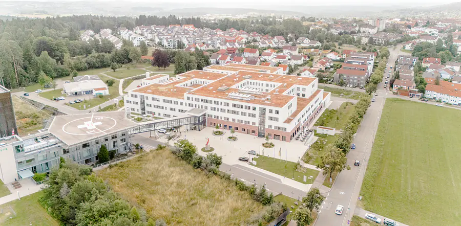 Klinikum Freudenstadt aus der Luft