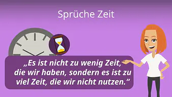 Sprüche Zeit