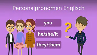 Personalpronomen Englisch (personal pronouns)