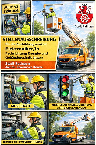 Ausbildungsplatz als Elektronikerin / Elektroniker (m/w/d) - Fachrichtung Energie- und  Gebäudetechnik 