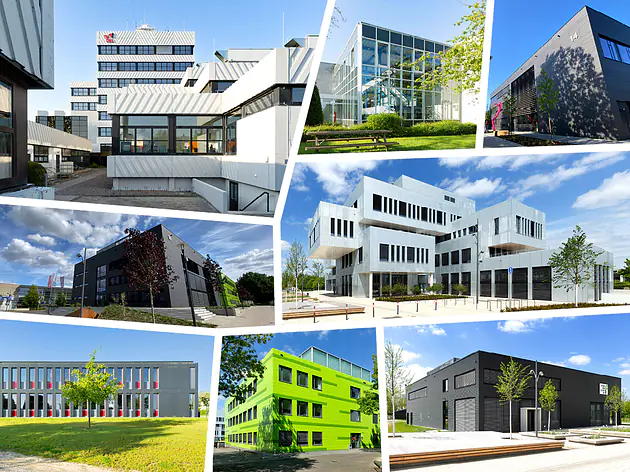 Hochschulgebäude auf dem Innovation Campus Lemgo