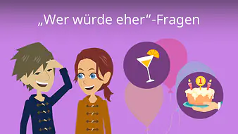 "Wer würde eher"-Fragen