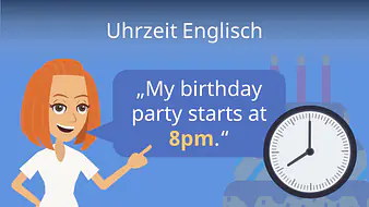 Uhrzeit Englisch