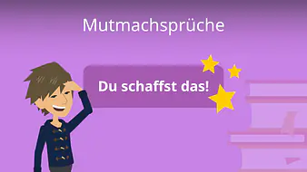 Mutmachsprüche