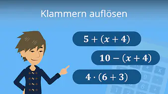 Klammern auflösen
