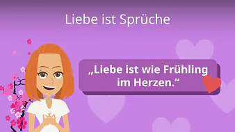 Liebe ist Sprüche