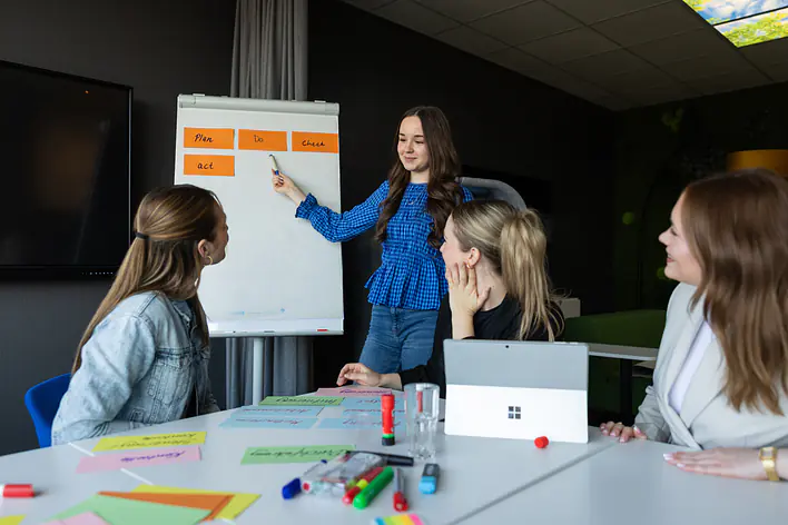 Büromanagement Auszubildenden Teamworkshop