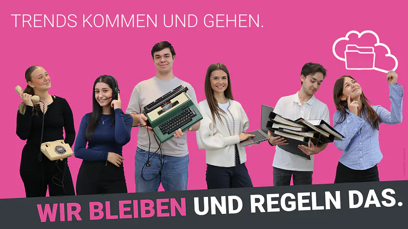 Wir bleiben und regeln das