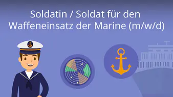 Soldatin/Soldat für den Waffeneinsatz der Marine