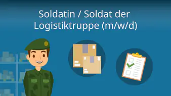 Soldatin/Soldat der Logistiktruppe