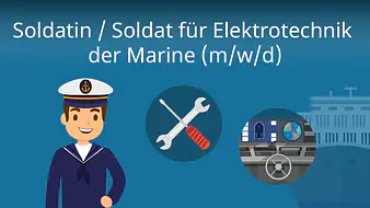 Soldatin/Soldat für Elektrotechnik der Marine
