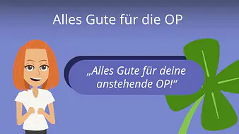 Alles Gute für die OP