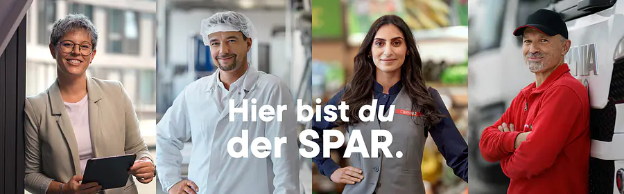 Header Hier bist du der SPAR.